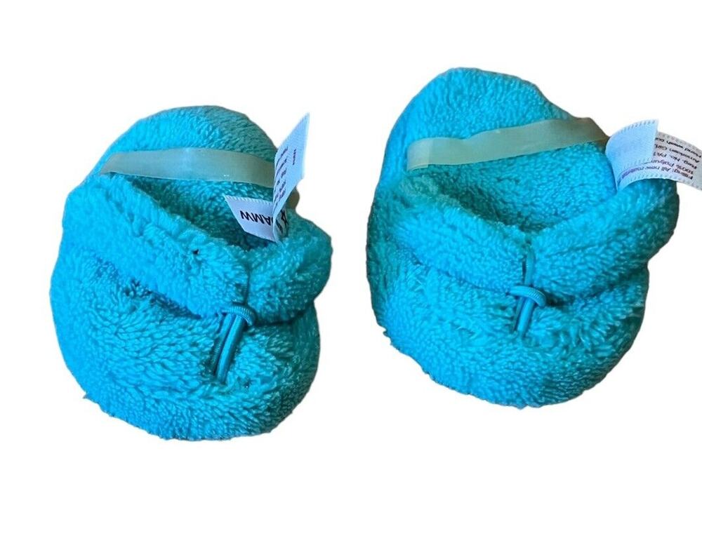 American Girl Doll Kanani FUZZY FLIP FLOP SLIPPERS SHOES ONLY Retired